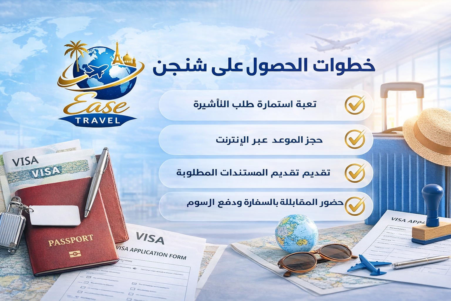 How to Get a Schengen Visa from Egypt in 2026: Complete Step-by-Step Guide with Ease Travel